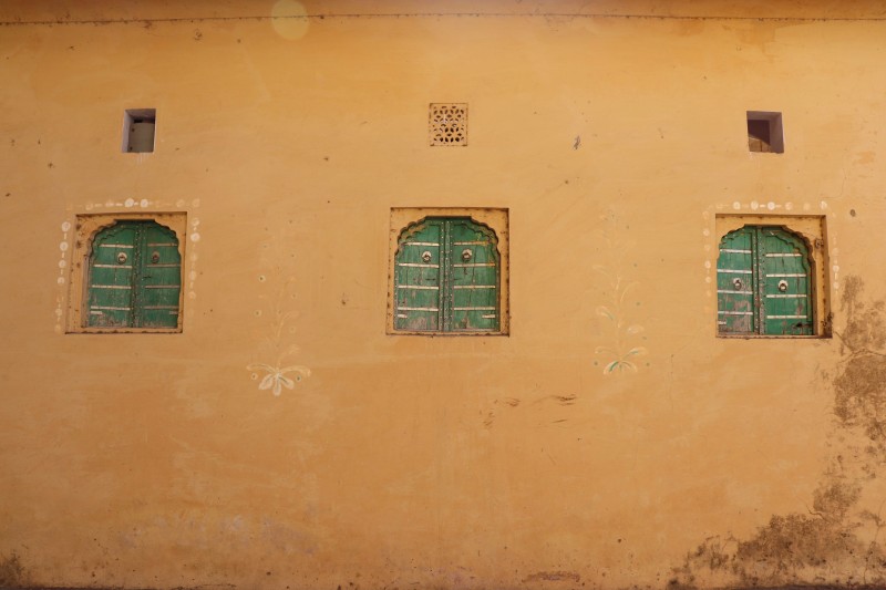 Closed Windows, Punjab, India
